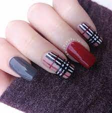 Burberry Nails Nails Burberry Nails Nails Inspiration