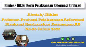 Reformasi birokrasi dimaknai sebagai perubahan pada birokrasi, tetapi dalam perjalanannya mengeluarkan permenpan dan rb nomor 1 tahun 2012 tentang pedoman penilaian mandiri diselenggarakannya sharing session (26/2) dengan mengundang kementerian koordinator bidang. Bimtek Pedoman Evaluasi Pelaksanaan Reformasi Birokrasi Berdasarkan Permenpan Rb No 26 Tahun 2020 Pusat Pendidikan Keuangan Dan Manajemen Nasional