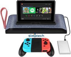 nintendo switch ケース simptech 充電しながら遊べる 任天堂switch ケース 内蔵の充電デッキ ニンテンドースイッチ保護カバー ニンテンドースイッチ 収納 バッグ 全面保護 手提げ型 スイッチ ケース 消臭処理 防汚 耐衝 任天堂 switch l字 ニンテンドー