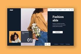 Fashion Hero Header Template Free Download Header Fashion Store Online Fashion Stores