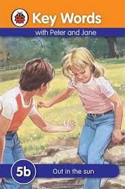 Peter plays around with a football rather than a cricket ball and they generally look scruffier. Key Words 5b Out In The Sun With Peter And Jane Books N Bobs