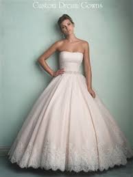 Romance Style 9168 Custom Dream Gowns Wedding Dresses Bridal Gowns Ball Gown Wedding Dresses Ruched Wedding Dresses Tulle Wedding Dresses Straples Pink Wedding Dresses Allure Bridal Wedding Dress Ball Gowns Wedding