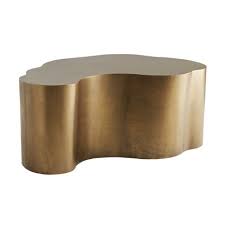 The open lower glass shelf is great for housing books. Luxury Brass Coffee Tables Perigold