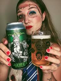 Cause I got friends (and I wear their faces) ⛓️🪚⛓️🪚 It's day 24 of  #beerlovingoctober and the people of Texas better sleep with one eye open,  because I've got 𝙻𝚊𝚐𝚎𝚛𝚏𝚊𝚌𝚎 from @greatnotion