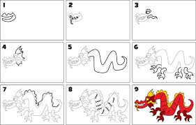 How To Draw A Chinese Dragon Kid Scoop Chinese Dragon Chinese Dragon Drawing Chinese Dragon Art