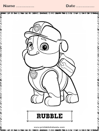 You can now print this beautiful paw patrol new series coloring page or color online for free. Printable Coloring Pages Paw Patrol Coloring Sheets Printablekidsedu Com