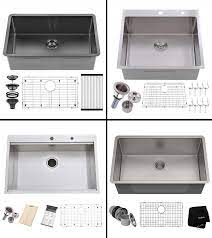 Plastic kitchen sinks are mostly white in color and made of acrylic, so, it attracts stains. 13 Best Kitchen Sinks In 2021
