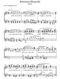 Please check if transposition is possible before your complete your purchase. Bohemian Rhapsody Free Sheet Music With Lyrics Easy 50 Bohemian Rhapsody Queen Free Sheet Music Sheet Music Free Sheet Music Violin Sheet Music