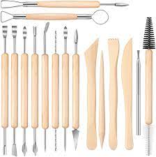 10x polymer clay tools modelling sculpting pottery models art projects tool set. Amazon Com 16 Pieces Wooden Handle Clay Pottery Sculpting Tools Polymer Clay Sculpting Tools Set Diy Wooden Handles Ceramic Tools For Potters Sculpture