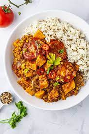 Sweet Potato Vindaloo Recipe Recipe Spicy Vegetarian Recipes Vindaloo Recipe Vegetarian Vindaloo