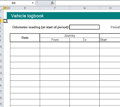 Vehicle Log Book Format Excel Spreadsheet Excel Spreadsheets Excel Book Template