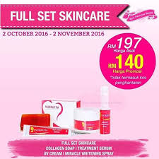 Nurraysa collagen soap nurraysa beauty skincare dd glowing moist cake 3 in 1 mineral loose powder miracle eye liner shining mineral blusher pearl magic. Nurraysa Skincare