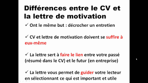 Si le cv reste un élément clé d'une candidature, la lettre de motivation constitue un pont relationnel qui peut s'avérer déterminant quant à l'obtention d'un entretien. La Lettre De Motivation Le Complement Du Cv Pour Travailler En Suisse