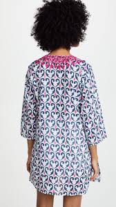 Made in india of 100% cotton voile. Roberta Roller Rabbit Cotton Hope Kurta Caftan In Navy Blue Lyst