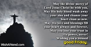 May the grace and lord. Good Friday Poem