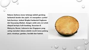 Alat musik rebana ini dibuat dari bahan kayu (dapat dibuat dari kayu cendana, jati, pohon nangka, dan pohon kelapa) berbentuk pipih serta terdapat lubang di bagian. Performed By Jason 12 Gerald 9 Elsen 7 Hengky 11 Samuel 24 Ppt Download