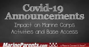 Sample letter to the president of the promotion board usmc for specific officesranks check out robert hickeys on line guide.neither the united states marine corps nor any other component of the. Covid 19 Impact On Marine Corps Activities And Base Access