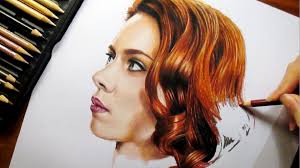Scarlett ingrid johansson portrayed natasha romanoff/black widow in iron man 2, the avengers, captain america: Watch Clip Time Lapse Drawing Of Black Widow Prime Video
