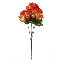 Great savings & free delivery / collection on many items. Wilko Orange Chrysanthemum Bunch Of Artificial Flowers Wilko