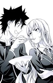 Soma bumps into erina on his way to the bath. Soma X Erina