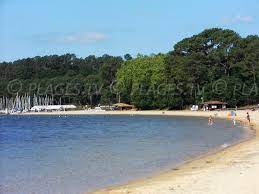 La caza'line 5min lac de cazaux.maison neuve de 45m2 avec terrasse pour manger à l' extérieur ou bien se détendre et bronzer. Plage Du Lac De Cazaux La Teste De Buch 33 Gironde Aquitaine Plages Tv