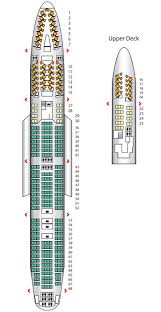 Air New Zealand 747 400 Seating Chart Seat Map Air New