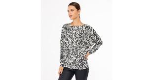 Shop luxurious fine knit jumpers and tops, all available with complimentary delivery. Light Grey Animal Print Fine Knit Jumper New Look