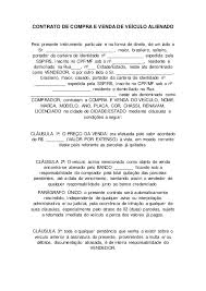 Contrato De Compra E Venda De Veiculo Alienado Pelo Presente Instrumento Particular E Na Forma De Direito De Um Lad Compra E Venda Alienado Marketing E Vendas