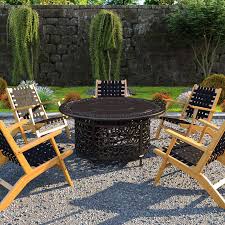 See more ideas about fire pit table, propane fire pit, fire pit. Sedona Cast Aluminum Round Gas Fire Table Costco