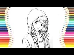 رسم سهل تعلم الرسم رسم بنات سهل جدا تعليم رسم بنات خطوة بخطوة للمبتدئين Youtube Art Anime