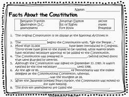 12 Images Of Constitution Worksheets For 5th Grade Social Studies Worksheets Kindergarten Worksheets Constitution Facts