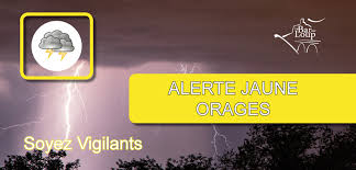 Le temps restera pluvieux jusqu'à jeudi soir. Alerte Meteo Vigilance Jaune Orages Site Officiel De La Mairie Du Bar Sur Loup