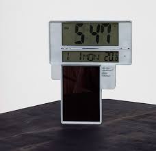 1 rechargable battery included or use 1 aa battery. Vandasye Solar Powered Clock