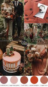 See full list on schemecolor.com Rust Color Combinations For Autumn Wedding What Color Looks Best With Rust