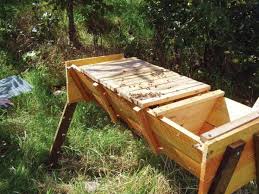 If you drop a wooden dowel vertically down from the centre of the top bars it encourages the bees to build straight and it makes the combs easier to lift should you have to inspect them. Keeping Bees Using The Top Bar Beekeeping Method Mother Earth News