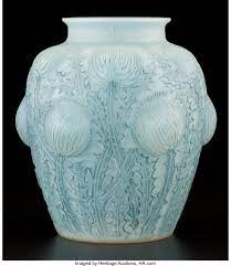 Fridolina rolfo hero for wolfsbu. A Rene Lalique Opalescent Glass Domremy Vase Rene Lalique Lot 89136 Heritage Auctions