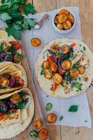 Tacos Vegetariens Aux Mirabelles De Lorraine Recette Tacos Vegetariens Plat Vegetarien Recette De Tacos
