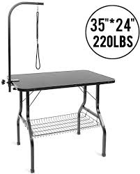 Lazy Buddy Dog Grooming Table Pet Grooming Table Heavy Duty Grooming Table For Max Capacity 22 In 2020 Dog Grooming Pet Grooming Large Dogs