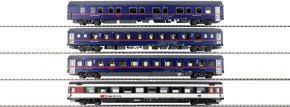 Freuen wir uns auf tolle ls models neuheiten wie eine flixtrain lok mit. L S Models Mw1811 1 4 Tlg Set Nr 1 Nightjet Nj401 Hh Zh Obb Sbb Dc Spur H0 Online Kaufen Bei Modellbau Hartle