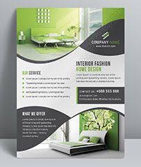Interior Design Flyer Flyer Design Pamphlet Design Flyer Design Inspiration