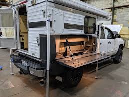 Pin By Lindsey Robbins On Overland Slide In Camper Truck Bed Camper Overland Truck