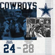 New york giants week 7 nfl pick: Dallas Cowboys On Twitter Final Minvsdal Dallascowboys