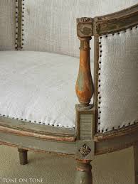 From Tone On Tone Nice Color Simple Linen Fabric Nailhead Trim Painted Chair Reupholster Chair Dining Upholstery