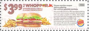 You can quickly filter today's burger king promo codes in order to find exclusive or verified offers. Burger King Coupons Codes Printable February 2021 Takecoupon Com
