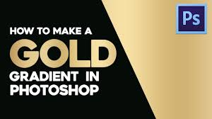 Calculate the average cmyk value for all colors available at different stops. How To Make A Smooth Gold Gradient In Adobe Photoshop By Gdb Youtube