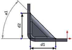2018 Solidworks Sheet Metal Gusset Propertymanager