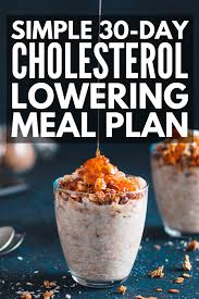 Trying to watch what you eat? 30 Days Of Cholesterol Diet Recipes You Ll Actually Enjoy Low Cholesterol Diet Plan Healthy Eating Menu Low Cholesterol Diet