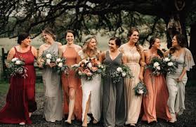 Pin By Federico Agazzi On Weddingphotography Orange Bridesmaid Dresses Burnt Orange Bridesmaid Dresses Fall Bridesmaids