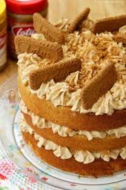 Biscoff Speculoos Cake Biscoff Cake Butter Cookies Recipe Baking