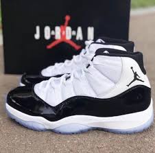Air Jordan 11 Concord Black And White Air Jordan 11 Concord 2018 Release Date Sneaker Bar Detroit Air Jordans Retro Jordan Shoes Girls Shoes Sneakers Jordans